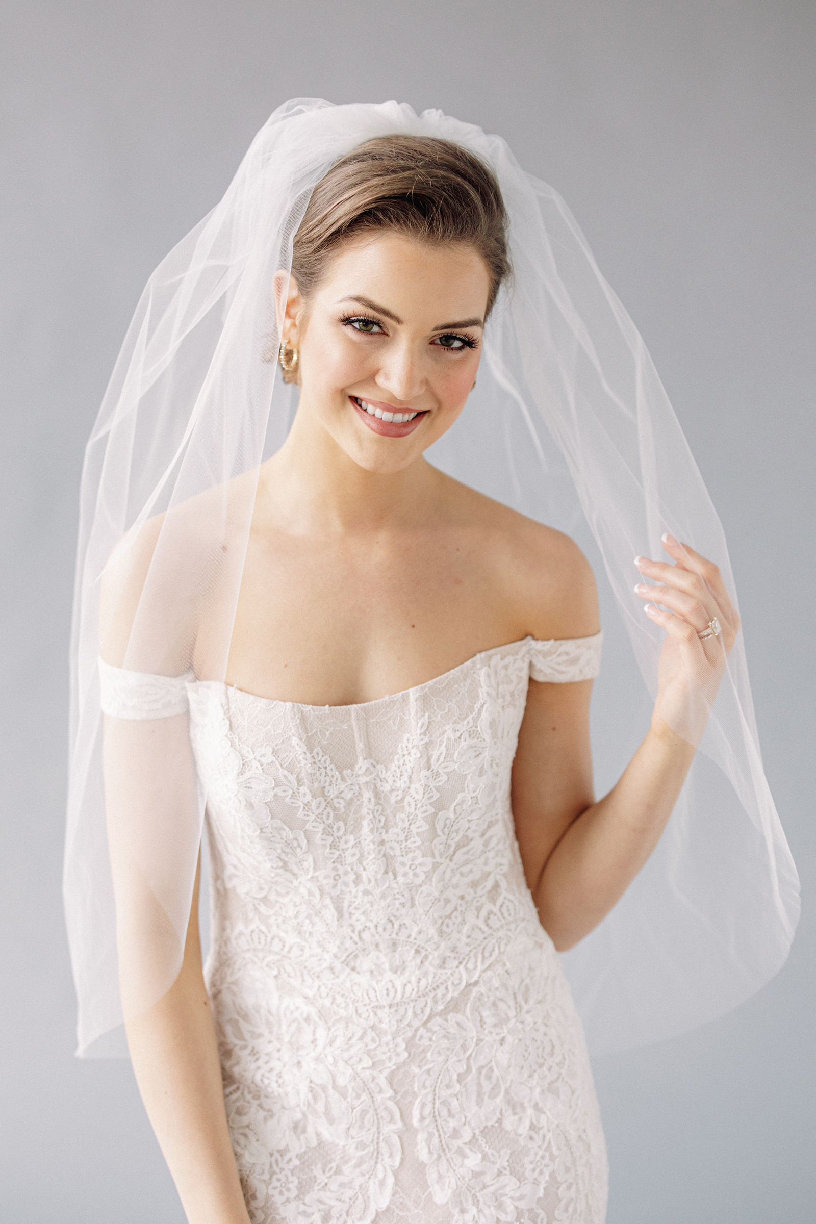 lace bridal veils