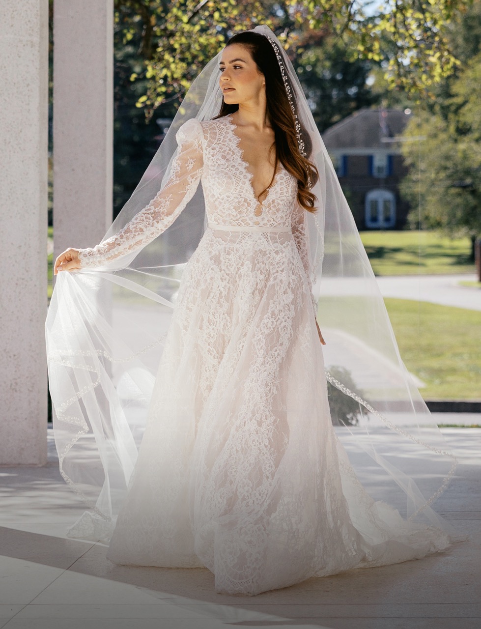 luxury wedding veils