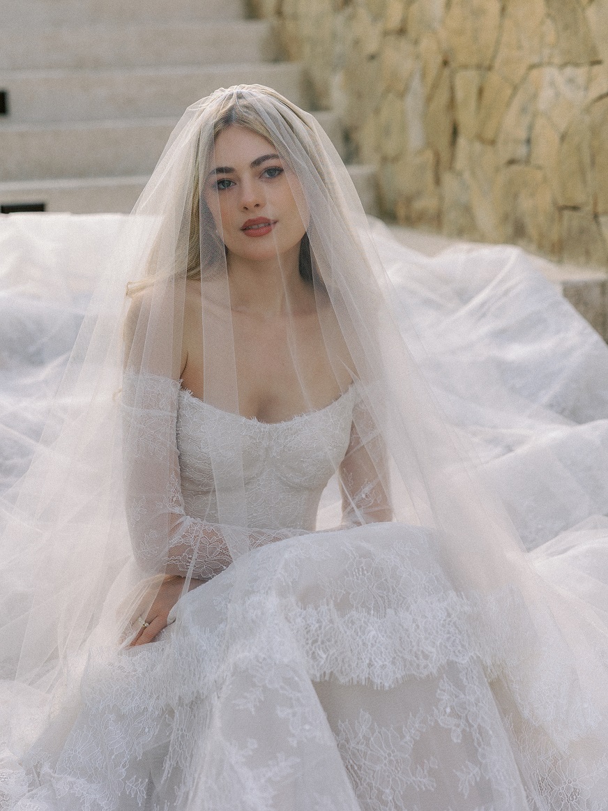 luxury custom wedding veils