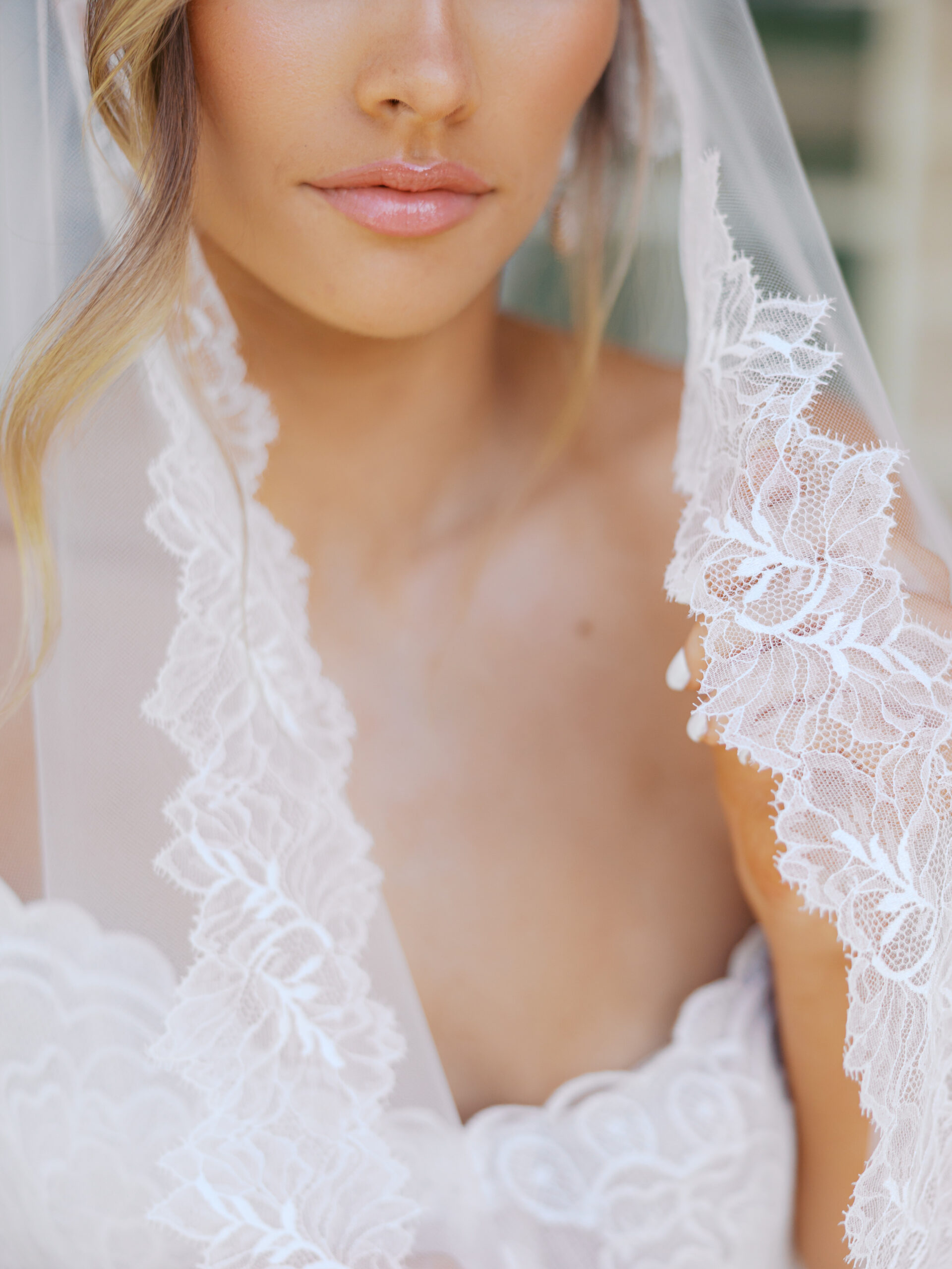Couture tulle veil