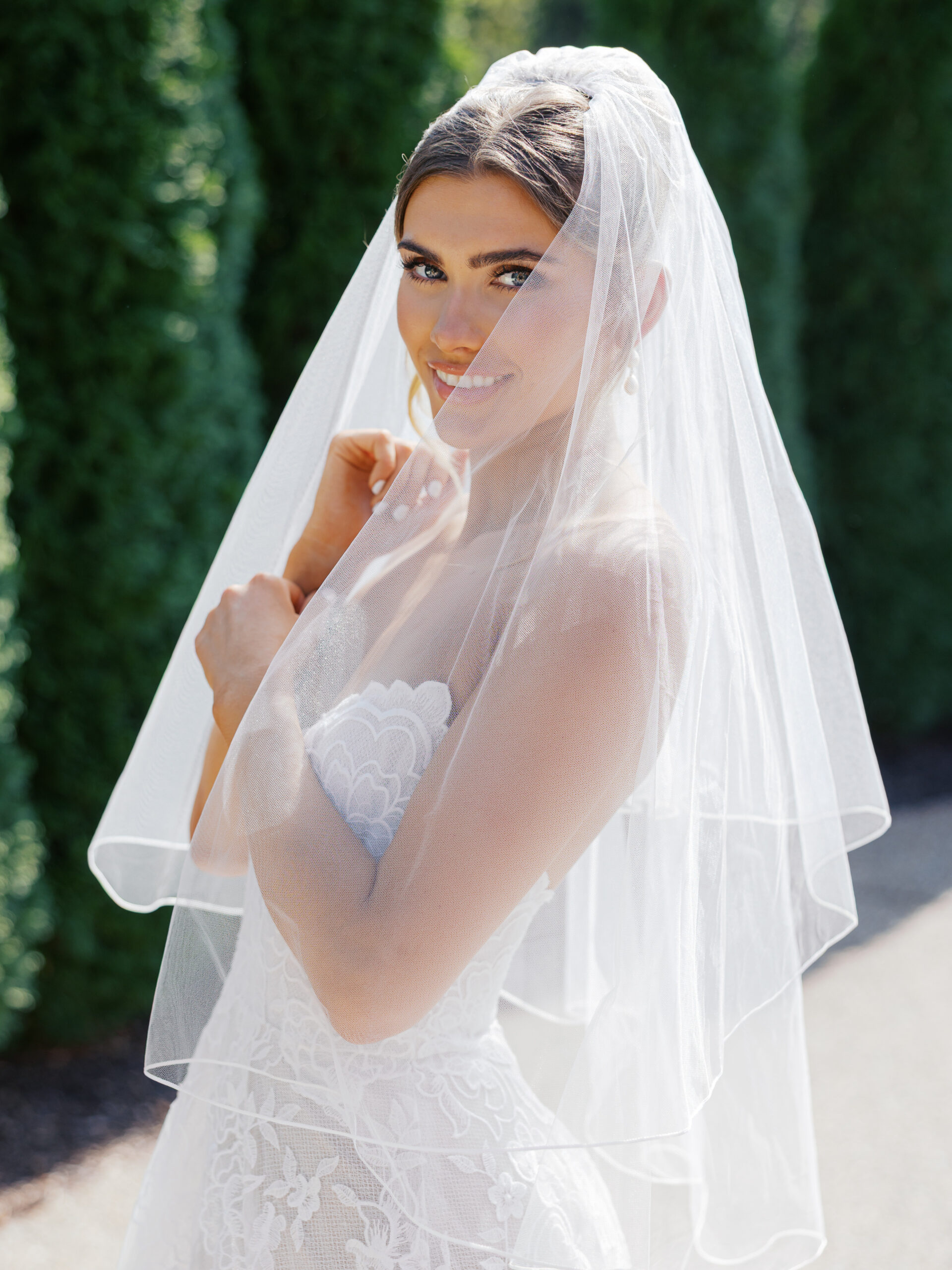Couture tulle veil