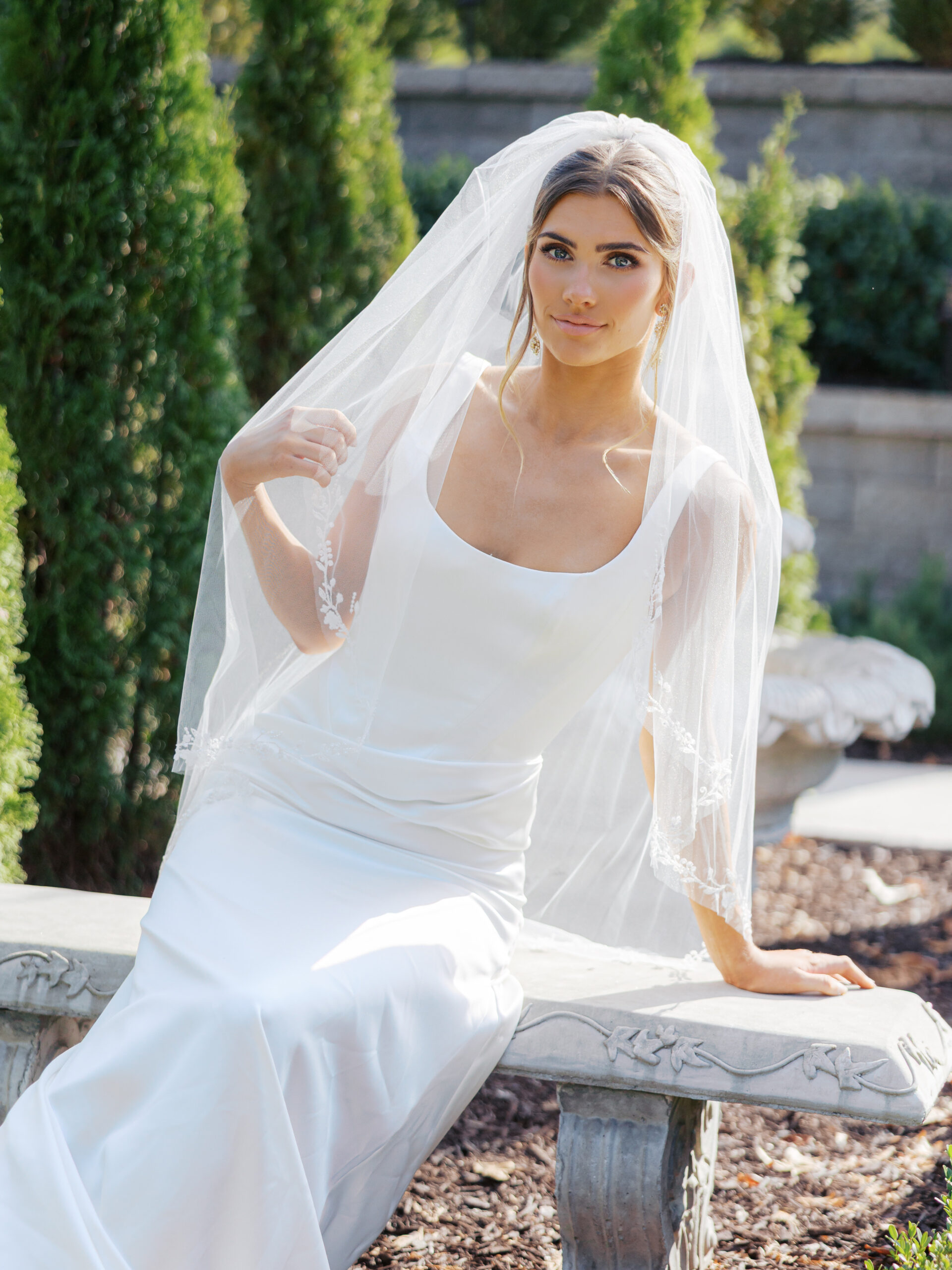 Luxury wedding veil
