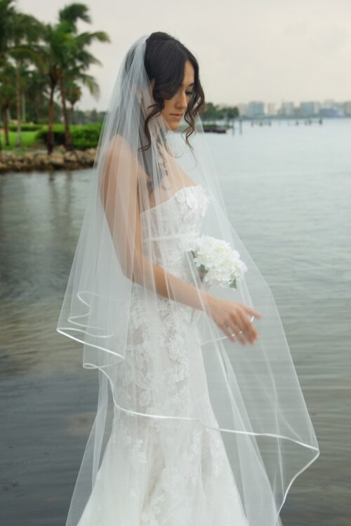 Je T'aime Wedding Veil by Toni Federici